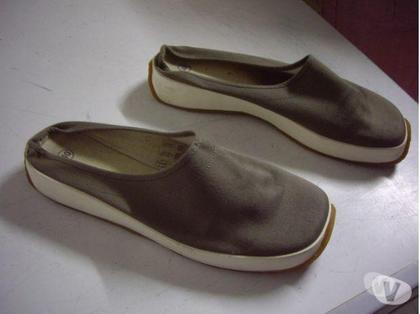 Chaussures occasion Bouxwiller Bas-Rhin - Photos Vivastreet Mules en toile Kaki pt 40 - neuves- à 5 €