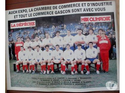 Collection Montauban Tarn-et-Garonne - Photos Vivastreet AFFICHE PUBLICITAIRE Equipe de France de RUGBY