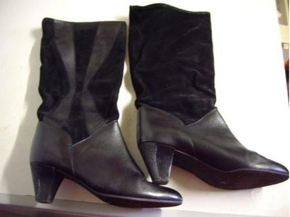 Chaussures et bottes occasion Bouxwiller Bas-Rhin - Photos Vivastreet Bottes à talons Noir pt 39 à 9 €