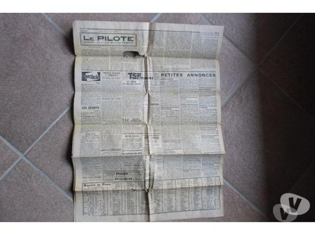 Collection Ain Collonges - 01550 - Photos Vivastreet Rare pour collectionneur journal du 20 septembre 1939