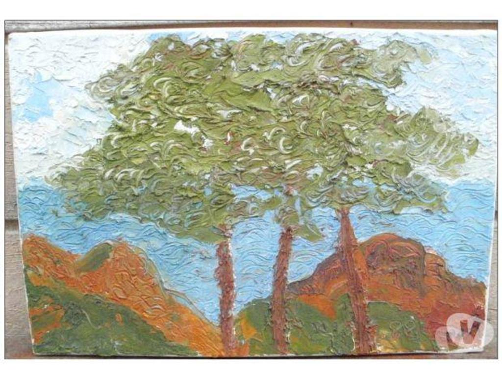 Décoration - art Tarn-et-Garonne Montauban - 82000 - Photos Vivastreet PEINTURE sur toile - signé (arbres, bosquet)