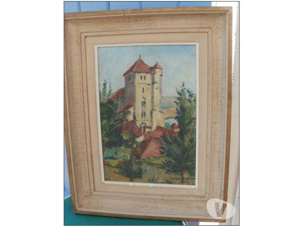 Décoration - art Tarn-et-Garonne Montauban - 82000 - Photos Vivastreet PEINTURE A L HUILE signée sur carton, tours du Gers