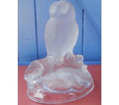 Collection Montauban Tarn-et-Garonne - Photos Vivastreet Hibou en verre Hauteur 15 cm