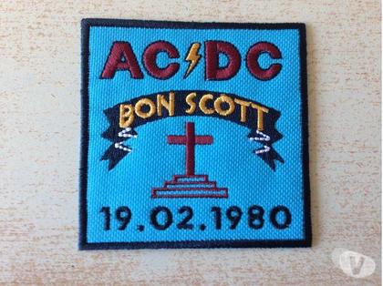 Collections Carnon Hérault - Photos Vivastreet écusson ac/dc bon scott tribute thermocollant 8,5x8,5 cm