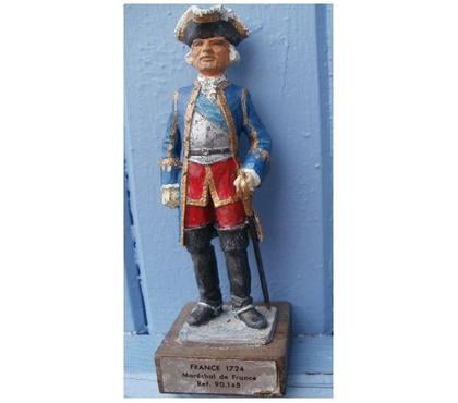 Décoration - art Montauban Tarn-et-Garonne - Photos Vivastreet Figurine peinte en plomb MARECHAL de FRANCE 1724