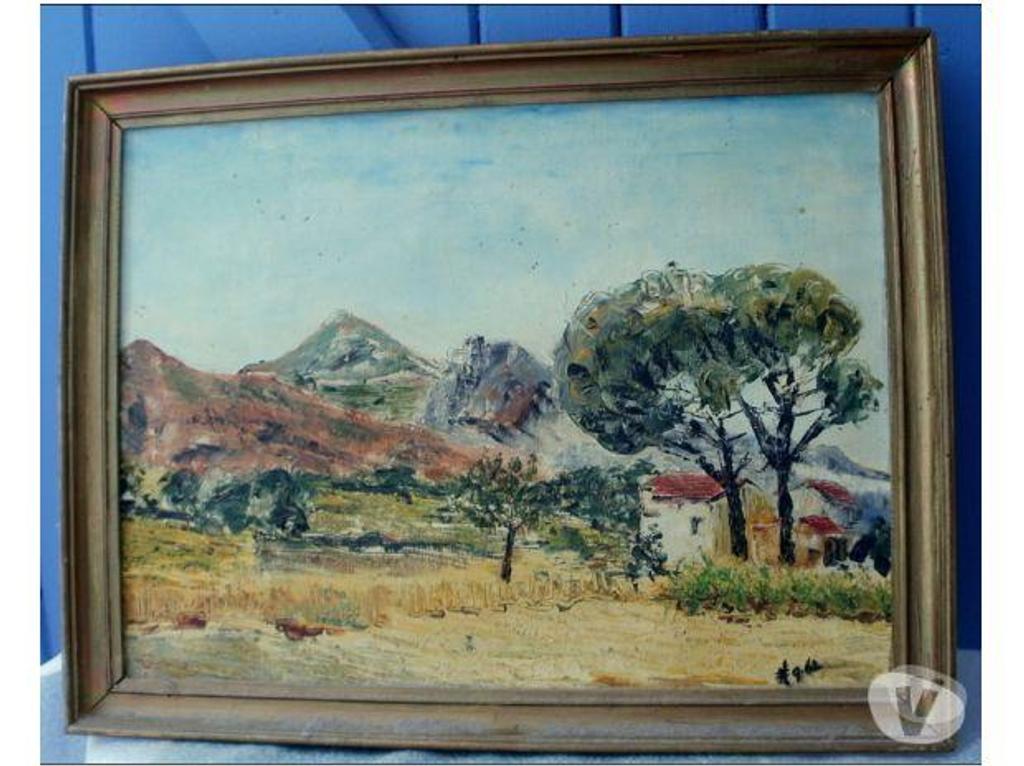 Décoration - art Tarn-et-Garonne Montauban - 82000 - Photos Vivastreet Tableau peinture sur toile de 1962 région Canigou