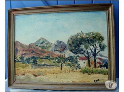 Décoration - art Montauban Tarn-et-Garonne - Photos Vivastreet Tableau peinture sur toile de 1962 région Canigou