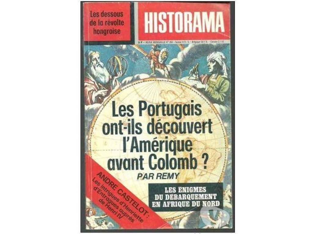 Livres occasion Tarn-et-Garonne Montauban - 82000 - Photos Vivastreet HISTORAMA N° 291 Février 1976 Découverte Amérique