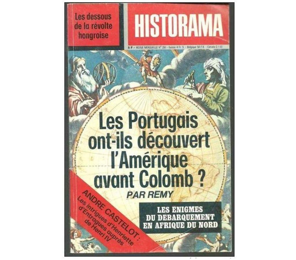 Livres occasion Tarn-et-Garonne Montauban - 82000 - Photos Vivastreet HISTORAMA N° 291 Février 1976 Découverte Amérique
