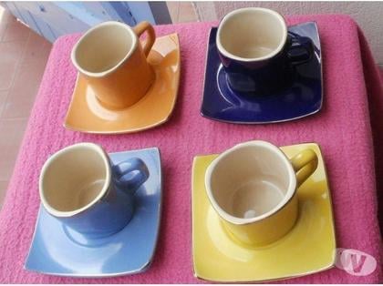 Ameublement & art de la table Montauban Tarn-et-Garonne - Photos Vivastreet Ensemble tasses et ss tasses, couleurs diverses