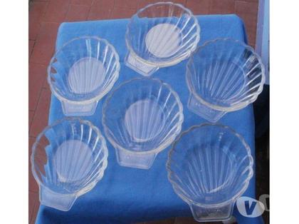 Ameublement & art de la table Montauban Tarn-et-Garonne - Photos Vivastreet 6 ramequins en verre forme coquille St Jacques