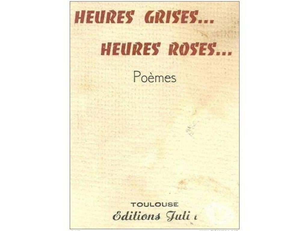 Livres occasion Tarn-et-Garonne Montauban - 82000 - Photos Vivastreet Claude JAMIAR Heures grises. Heures roses