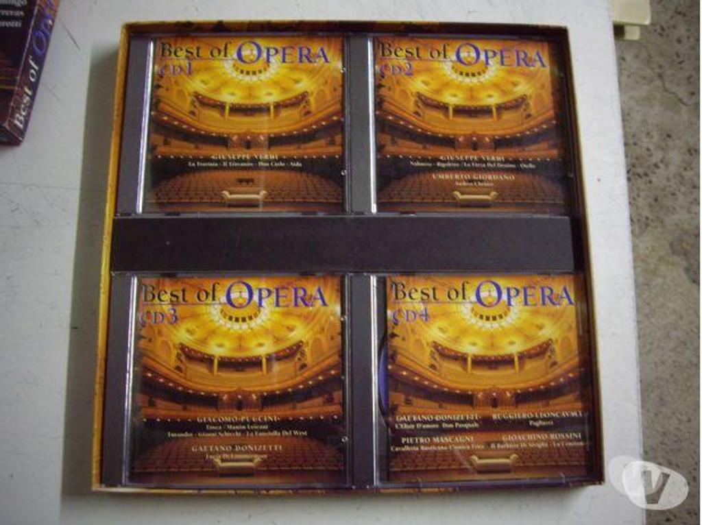 CDs Bas-Rhin Bouxwiller - 67330 - Photos Vivastreet Coffret 4 CD Box Best of Opéra
