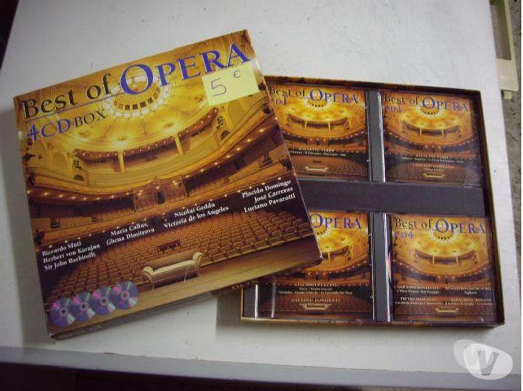 CDs Bas-Rhin Bouxwiller - 67330 - Photos Vivastreet Coffret 4 CD Box Best of Opéra