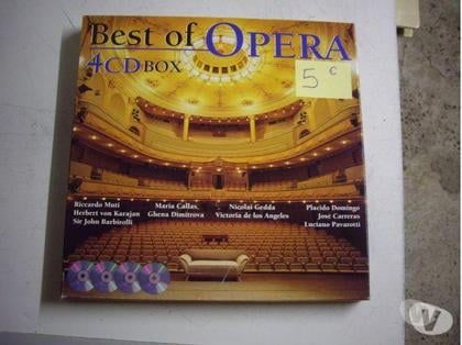 CD occasion Bouxwiller Bas-Rhin - Photos Vivastreet Coffret 4 CD Box Best of Opéra