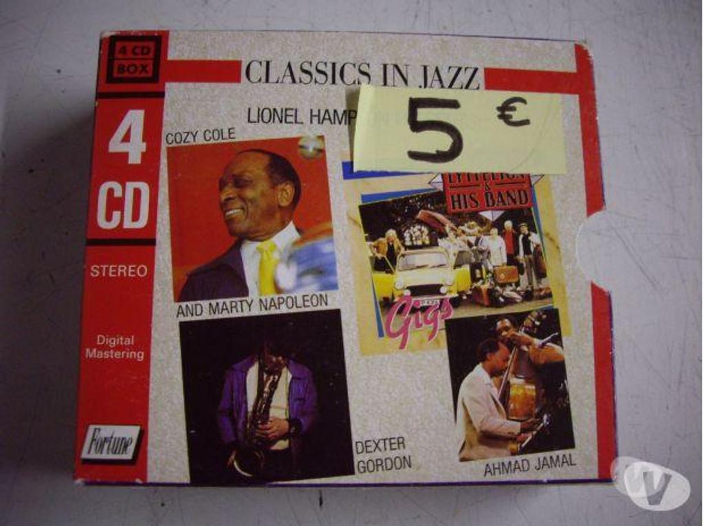 CDs Bas-Rhin Bouxwiller - 67330 - Photos Vivastreet Coffret 4 CD Classics in JAZZ 