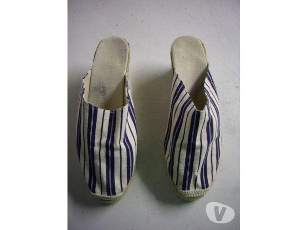 Chaussures Bas-Rhin Bouxwiller - 67330 - Photos Vivastreet Sabots en espadrilles pt 37 en Marine Rayé