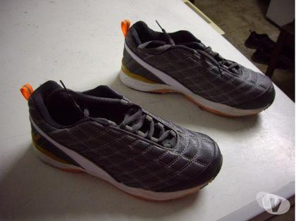 Chaussures et bottes occasion Bouxwiller Bas-Rhin - Photos Vivastreet Basket de ville Gris orangé pt 38 -neufs- à 7 €