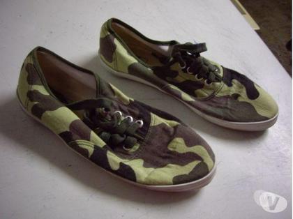 Chaussures Bouxwiller Bas-Rhin - Photos Vivastreet Tennis toile Kaki militaire pointure 39