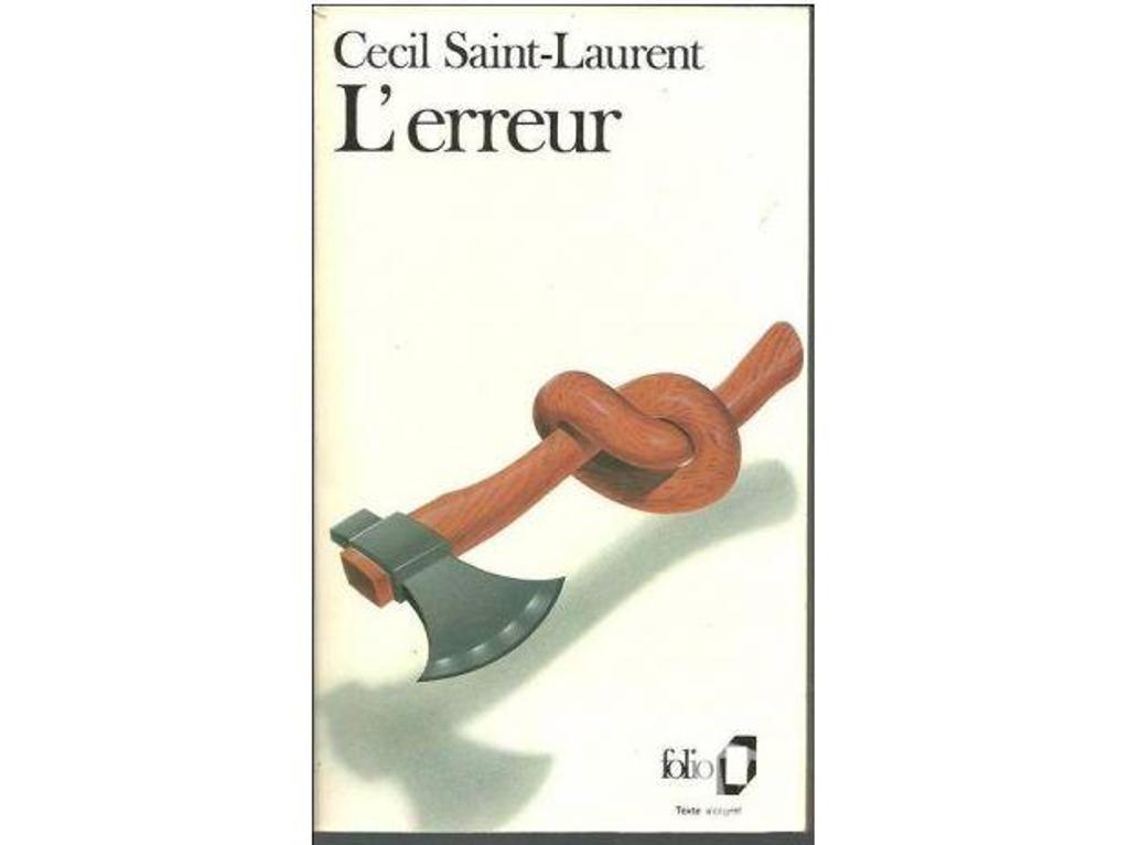 Livres occasion Tarn-et-Garonne Montauban - 82000 - Photos Vivastreet Cecil SAINT LAURENT L'erreur - Texte intégral