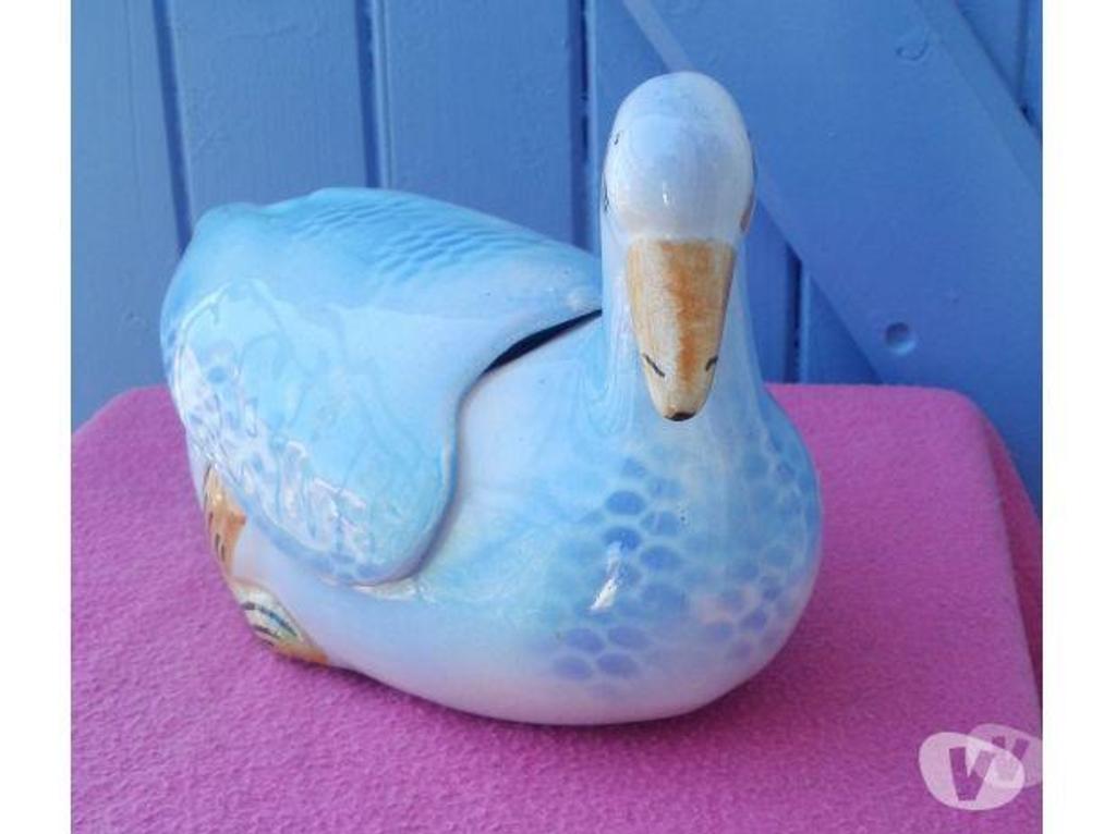 Décoration - art Tarn-et-Garonne Montauban - 82000 - Photos Vivastreet CANARD vide poche avec couvercle, couleur bleue