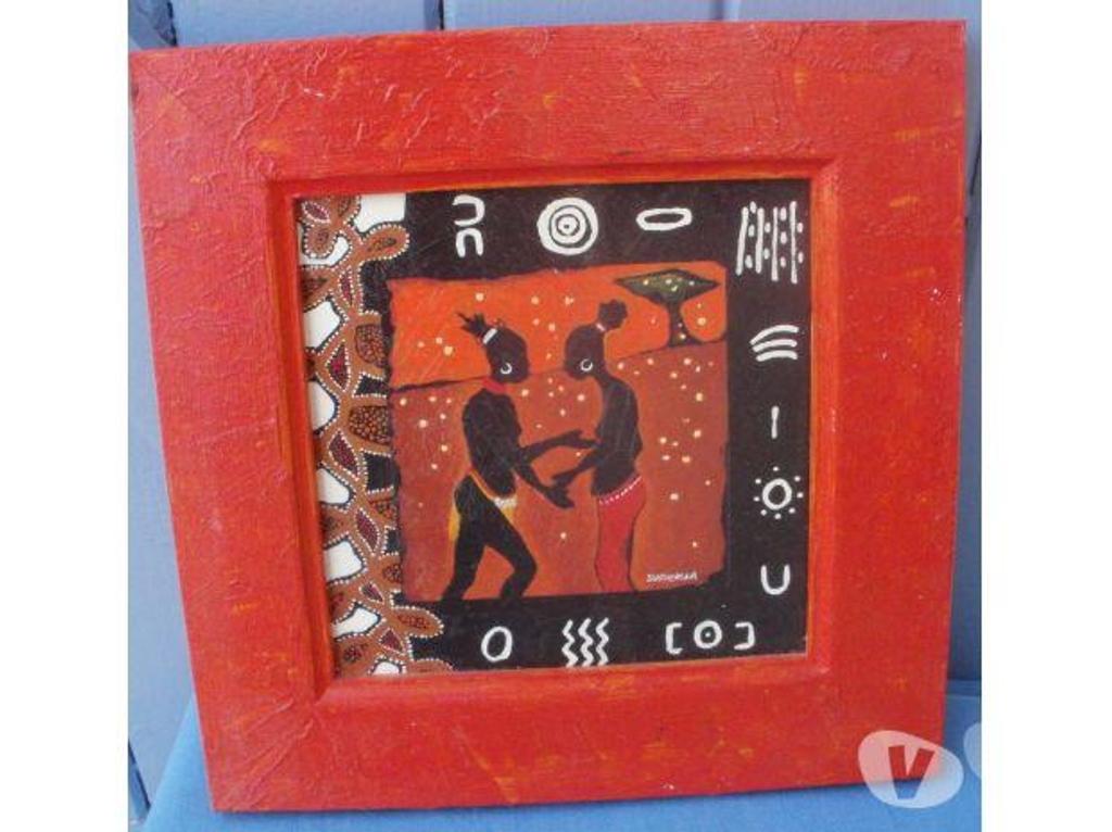 Décoration - art Tarn-et-Garonne Montauban - 82000 - Photos Vivastreet Tableau africain, peinture signée et encadrée