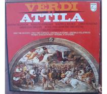 Coffret vynile 2 disques et livret VERDI - ATTILA