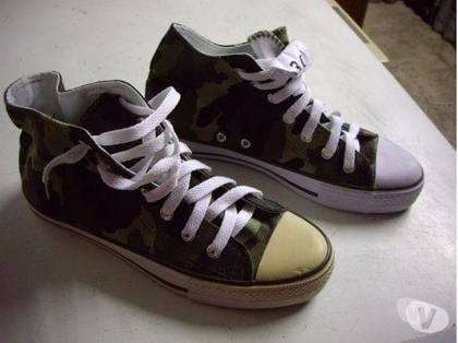 Chaussures Bouxwiller Bas-Rhin - Photos Vivastreet Baskets originales en toile kaki militaire pt 38- 3 €