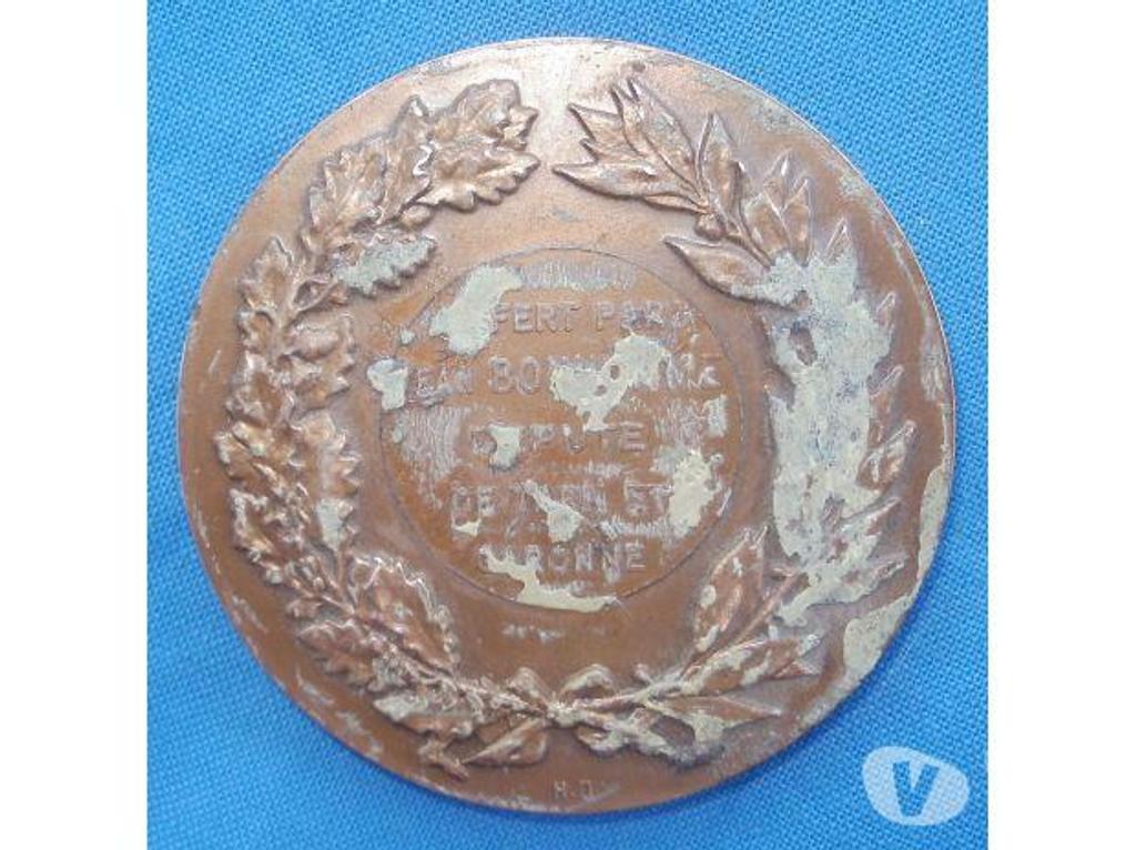 Collection Tarn-et-Garonne Montauban - 82000 - Photos Vivastreet Medaille bronze J H COEFFIN (motif vache)