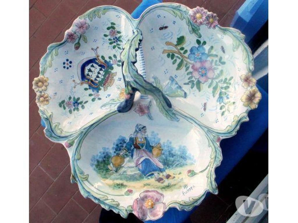 Décoration - art Tarn-et-Garonne Montauban - 82000 - Photos Vivastreet Ancien Plat à anse serviteur hors d'oeuvre mendiant 