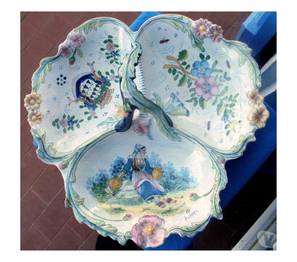 Décoration - art Tarn-et-Garonne Montauban - 82000 - Photos Vivastreet Ancien Plat à anse serviteur hors d'oeuvre mendiant 