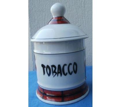 Décoration-Art-Antiquité Montauban Tarn-et-Garonne - Photos Vivastreet POT à TABAC en porcelaine, estampillé J. GUET ALBI