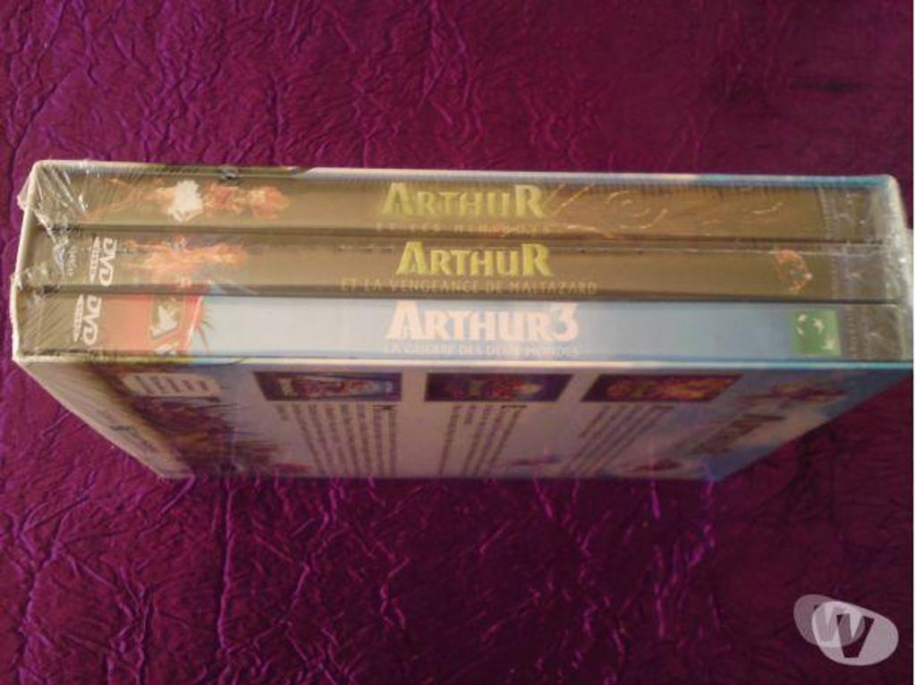 DVD occasion Var Bormes les Mimosas - 83230 - Photos Vivastreet COFFRET TRILOGIE ARTHUR _ Luc BESSON _ neuf, sous blister