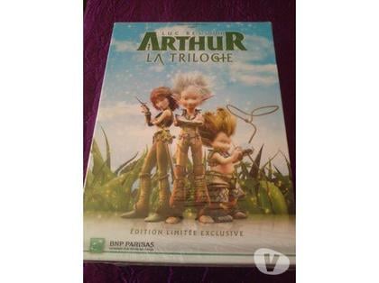 DVD Bormes les Mimosas Var - Photos Vivastreet COFFRET TRILOGIE ARTHUR _ Luc BESSON _ neuf, sous blister