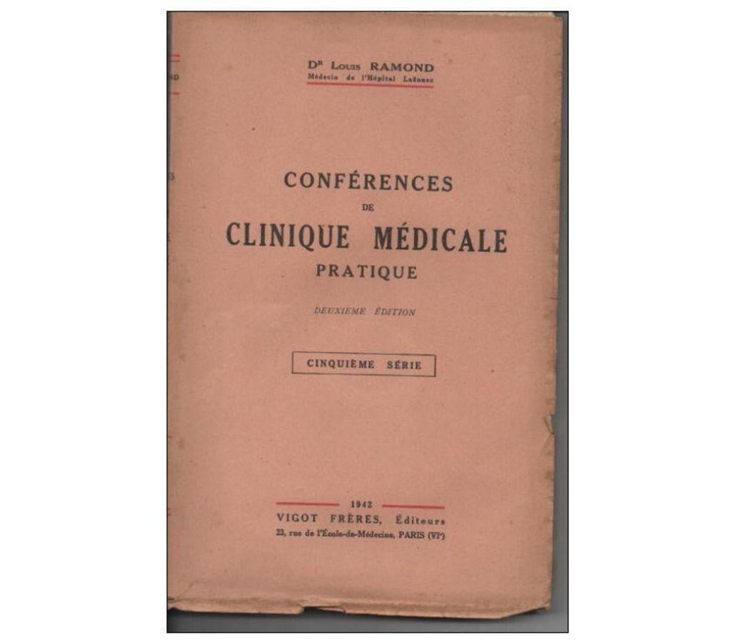Livres occasion Tarn-et-Garonne Montauban - 82000 - Photos Vivastreet Dr Louis RAMOND Conférences de clinique médicale pratique 2e