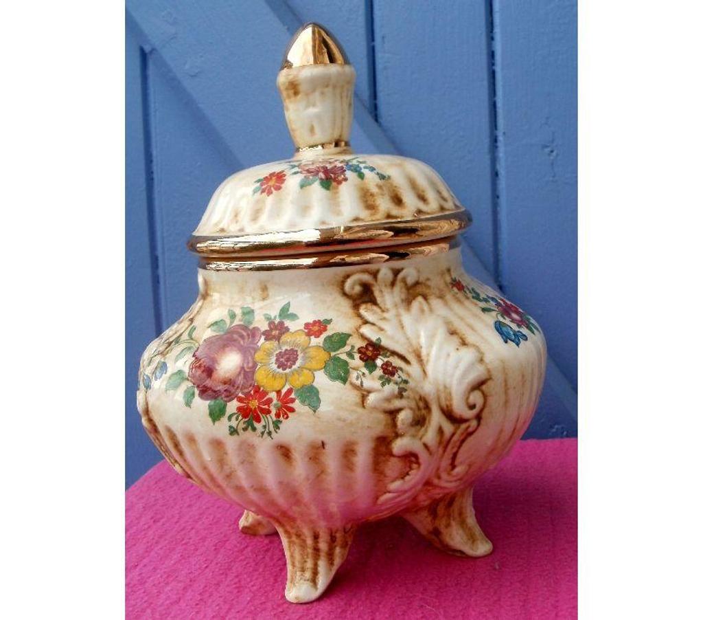 Décoration - art Tarn-et-Garonne Montauban - 82000 - Photos Vivastreet Vide poche pot couvert porcelaine italienne