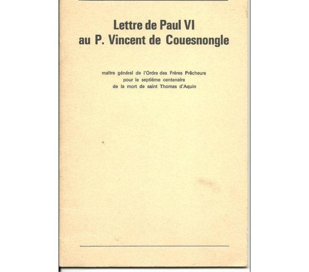 Livres occasion Tarn-et-Garonne Montauban - 82000 - Photos Vivastreet Lettre de Paul VI au P. Vincent de Couesnongle