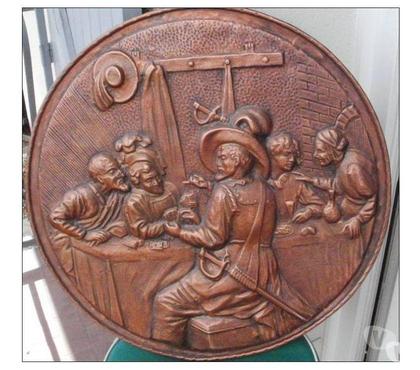 Décoration - art Montauban Tarn-et-Garonne - Photos Vivastreet Plaque décorative en cuivre Ø 48.5 CM
