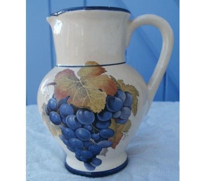 Décoration-Art-Antiquité Montauban Tarn-et-Garonne - Photos Vivastreet Pot - pichet raisins Faïence didier BLANCHARD0N