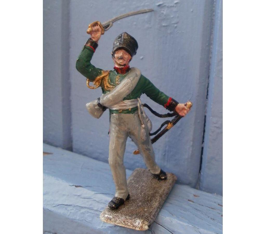 Collection Tarn-et-Garonne Montauban - 82000 - Photos Vivastreet Figurine, Soldat, Officier CHASSEUR PRUSSE 1815,