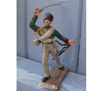 Collection Montauban Tarn-et-Garonne - Photos Vivastreet Figurine, Soldat, Officier CHASSEUR PRUSSE 1815,
