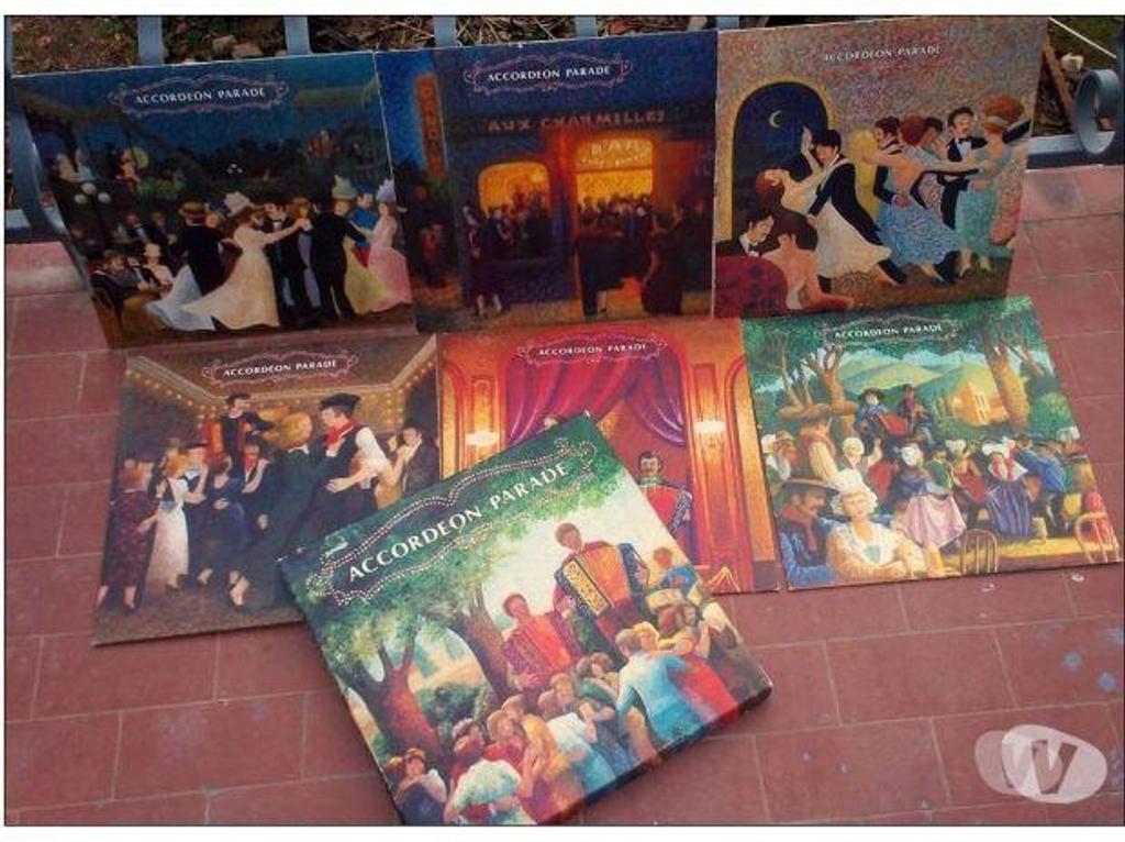 Collection Tarn-et-Garonne Montauban - 82000 - Photos Vivastreet COFFRET 6 vinyles 33 tours - Accordéon parade -
