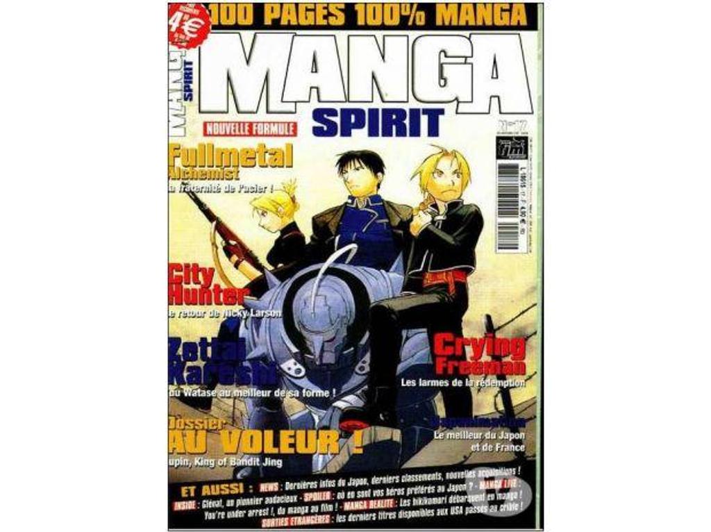 Livres occasion Tarn-et-Garonne Montauban - 82000 - Photos Vivastreet MANGA SPIRIT n° 17 (mi-septembre mi-novembre 2005