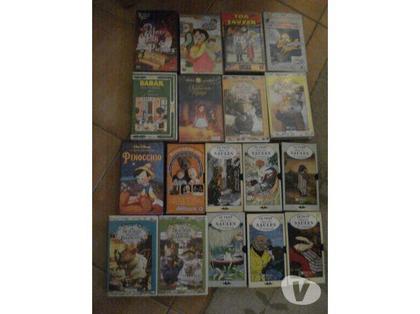 DVD occasion Fontenay le Fleury Yvelines - Photos Vivastreet Lot de 18 cassettes K7 VHS jeunesse enfant vidéo
