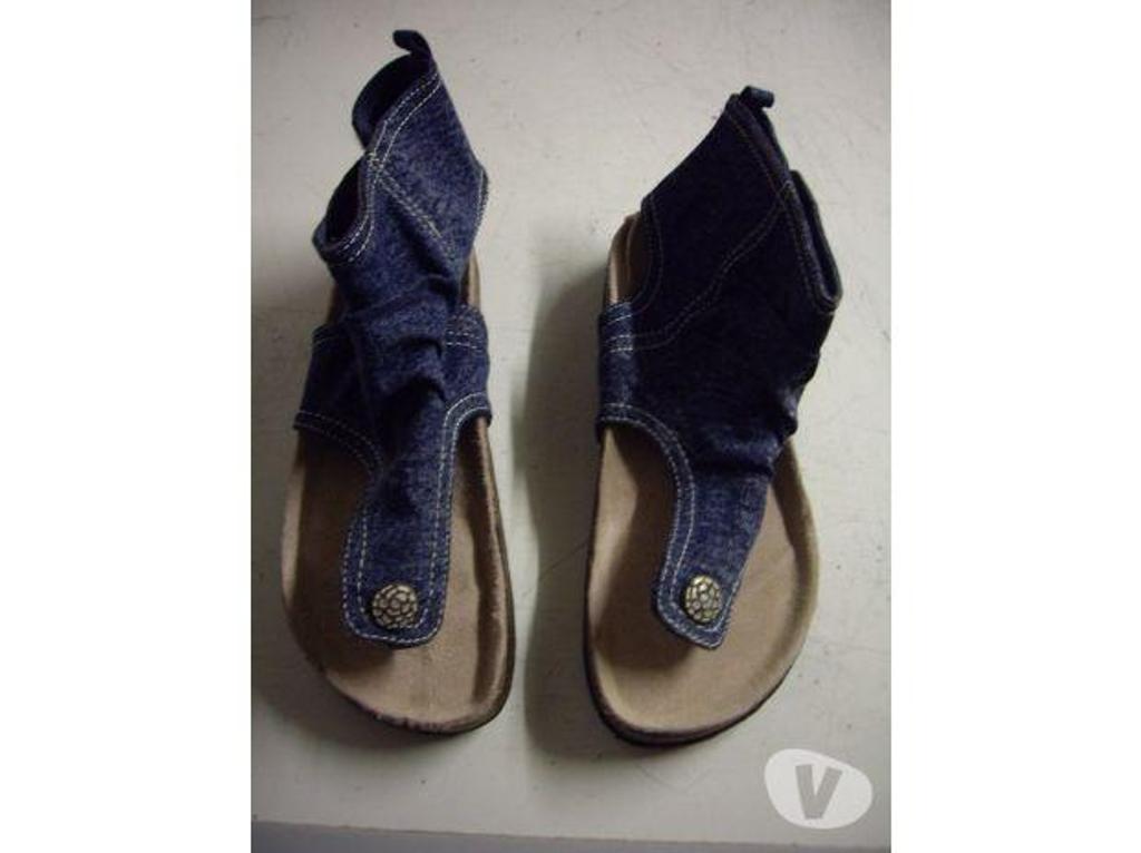 Chaussures Bas-Rhin Bouxwiller - 67330 - Photos Vivastreet Sandales à entredoigts en jean pt 36-37-neuves