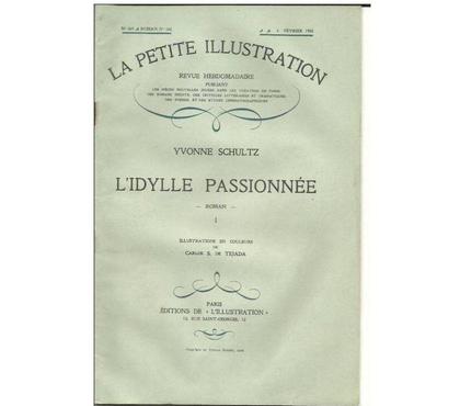 Livres Montauban Tarn-et-Garonne - Photos Vivastreet Yvonne SCHULTZ L'idylle passionnée Revue La Petite Illustrat