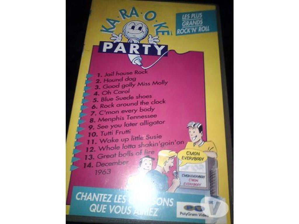 DVD occasion Var Bormes les Mimosas - 83230 - Photos Vivastreet COLLECTOR ! KARAOKÉ - LOT de 4 K7 VHS originales 