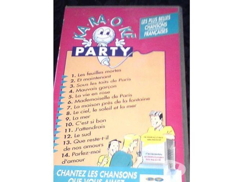 DVD occasion Var Bormes les Mimosas - 83230 - Photos Vivastreet COLLECTOR ! KARAOKÉ - LOT de 4 K7 VHS originales 