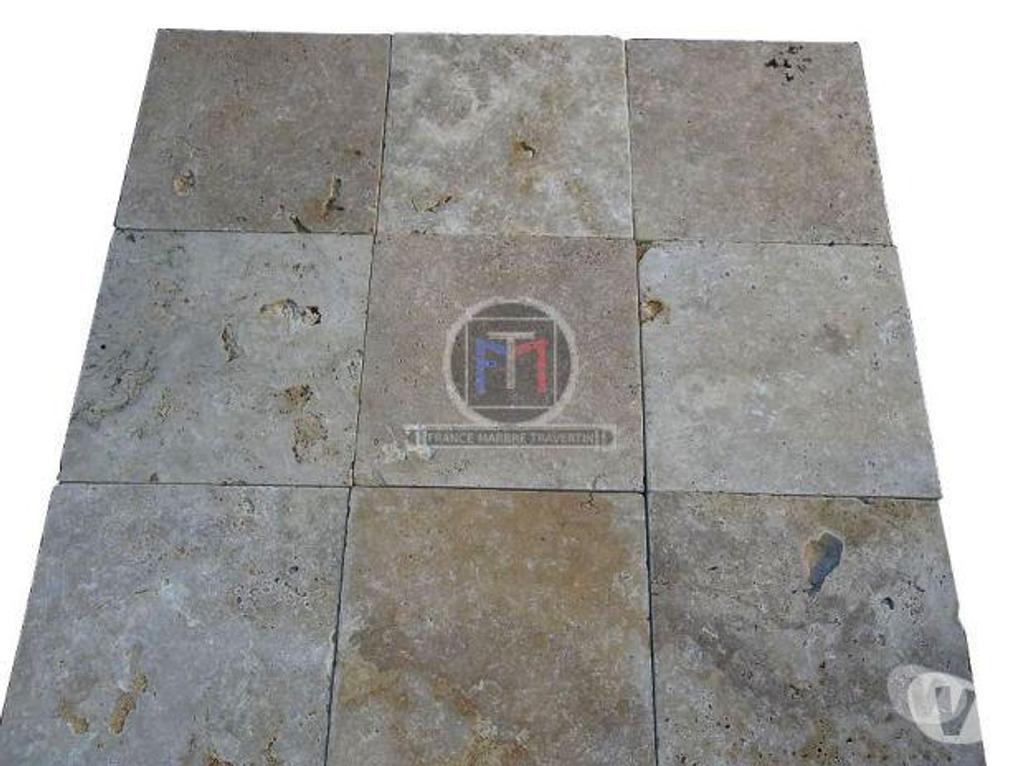  Bouches-du-Rhône Lancon Provence - 13680 - Photos Vivastreet Travertin Classique 40,6x40,6x3 cm Rustique 30€ HT m²