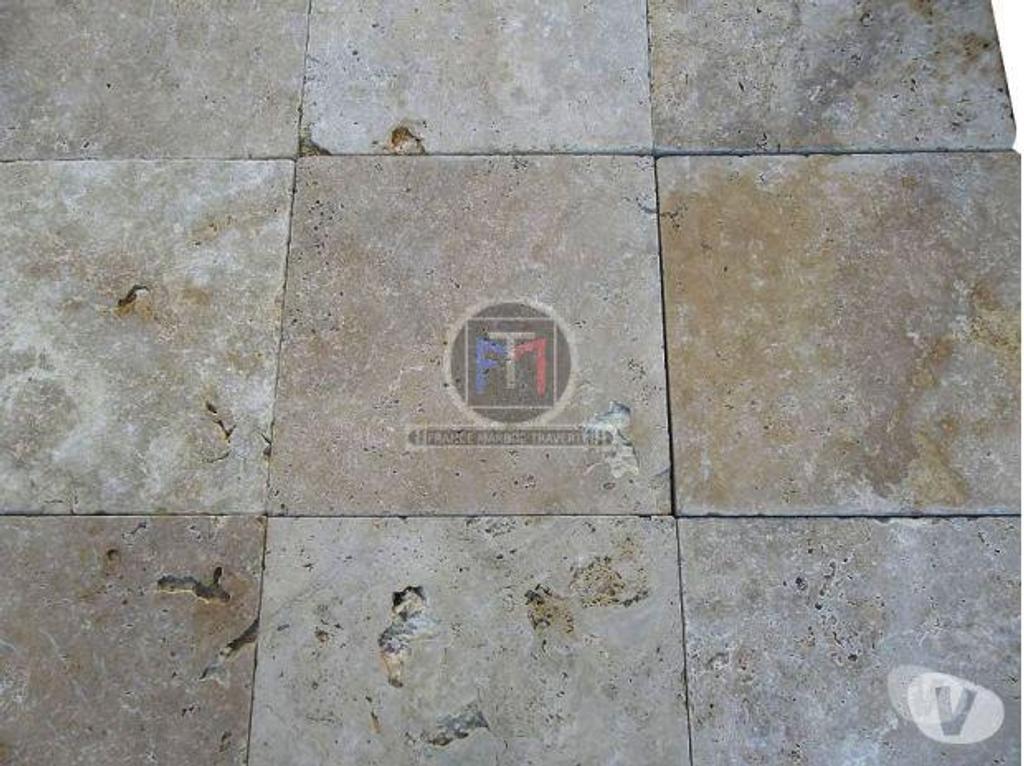  Bouches-du-Rhône Lancon Provence - 13680 - Photos Vivastreet Travertin Classique 40,6x40,6x3 cm Rustique 30€ HT m²